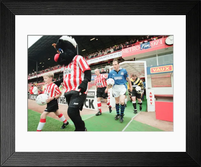 Framed Print : Sunderland 3-0 Everton, Premier league match at Roker Park Framed Print : Sunderland 3-0 Everton, Premier league match at Roker Park