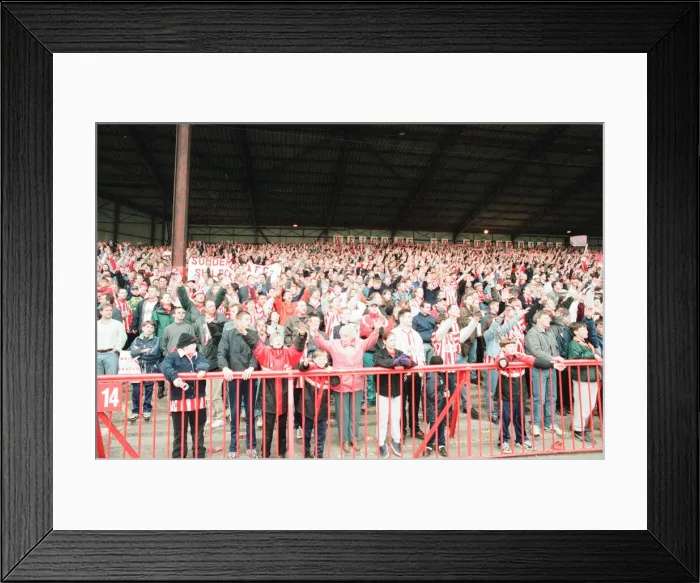 Framed Print : Sunderland 3-0 Everton, Premier league match at Roker Park Framed Print : Sunderland 3-0 Everton, Premier league match at Roker Park
