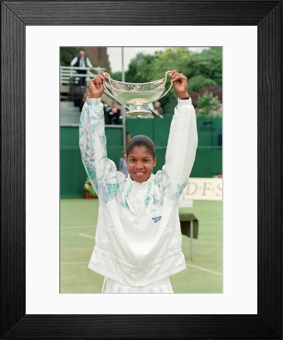 Framed Print : The final of the DFS Classic Tennis Championship at the Edgbaston Priory Club
