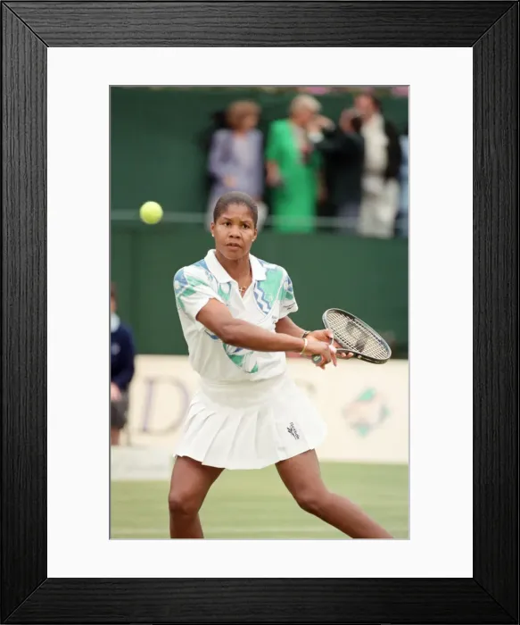 Framed Print : The final of the DFS Classic Tennis Championship at the Edgbaston Priory Club Framed Print : The final of the DFS Classic Tennis Championship at the Edgbaston Priory Club