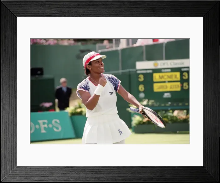 Framed Print : The final of the DFS Classic Tennis Championship at the Edgbaston Priory between Lori Framed Print : The final of the DFS Classic Tennis Championship at the Edgbaston Priory between Lori