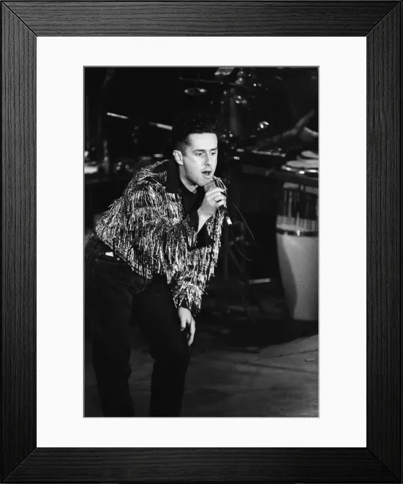 Framed Print : Holly Johnson performing at the Stand by Me: AIDS Day Benefit concert at Wembley Arena Framed Print : Holly Johnson performing at the Stand by Me: AIDS Day Benefit concert at Wembley Arena