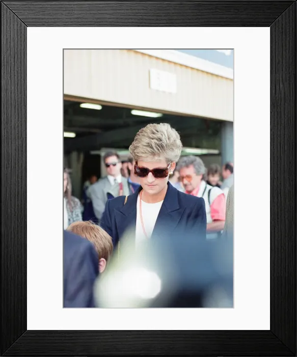 Framed Print : 1994 British Grand Prix, Silverstone, Northamptonshire, England, Sunday 10th July 1994