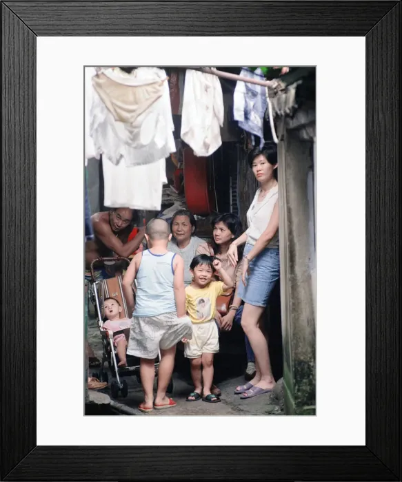Framed Print : Feature on Hong Kong as former Conservative politician Chris Patten Framed Print : Feature on Hong Kong as former Conservative politician Chris Patten