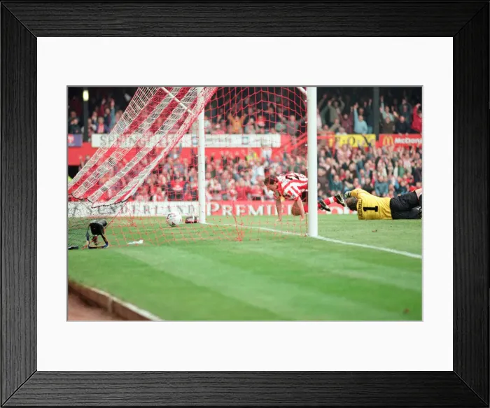 Framed Print : Sunderland 3-0 Everton, Premier league match at Roker Park Framed Print : Sunderland 3-0 Everton, Premier league match at Roker Park