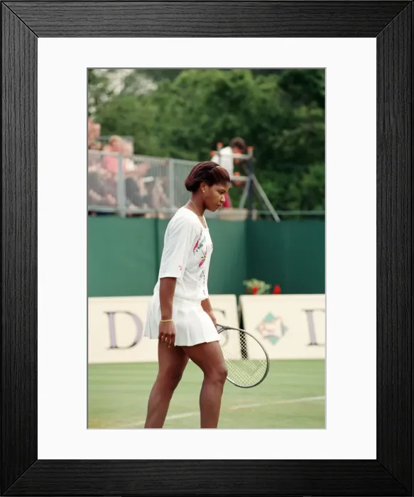 Framed Print : The finals of the DFS Classic at Edgbaston Priory. United States Lori McNeil (pictured Framed Print : The finals of the DFS Classic at Edgbaston Priory. United States Lori McNeil (pictured