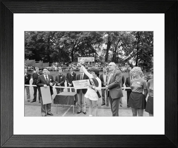 Framed Print : 1982 Edgbaston Cup, inaugural event at the Edgbaston Priory Club in Birmingham, England Framed Print : 1982 Edgbaston Cup, inaugural event at the Edgbaston Priory Club in Birmingham, England