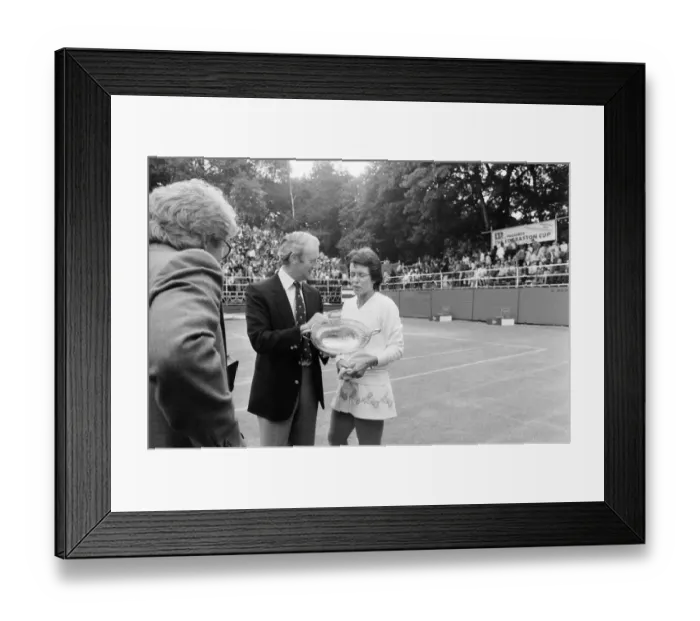 Framed Print : 1982 Edgbaston Cup, inaugural event at the Edgbaston Priory Club in Birmingham, England