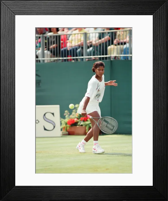 Framed Print : The finals of the DFS Classic at Edgbaston Priory. United States Lori McNeil (pictured