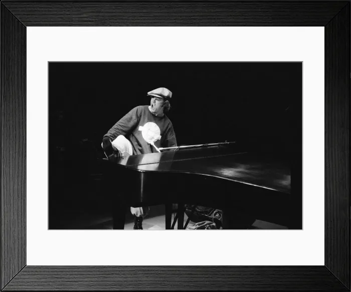 Framed Print : Elton John performing in concert at the Theatre des Champs-Elysees, Paris Framed Print : Elton John performing in concert at the Theatre des Champs-Elysees, Paris