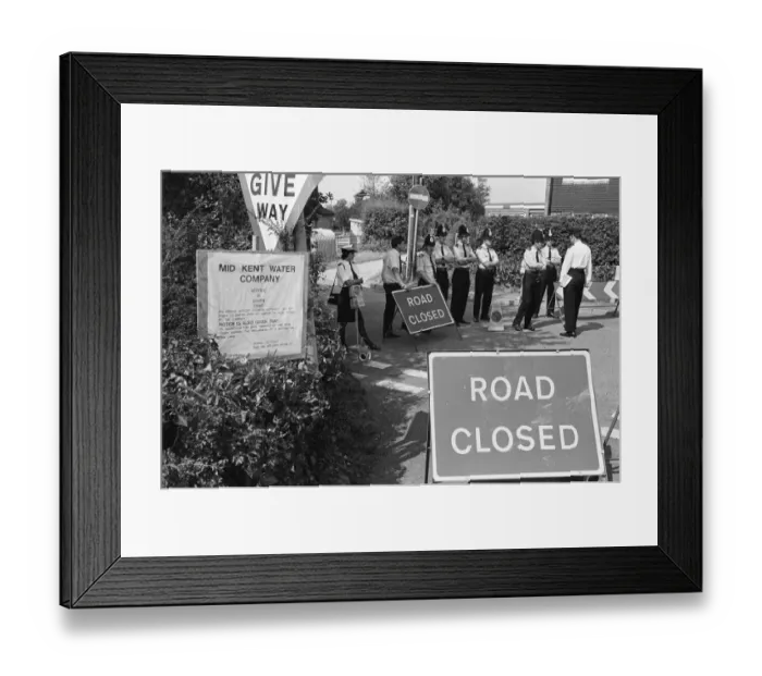 Framed Print : The Seasalter Pop Festival, Kent. 28th August 1976