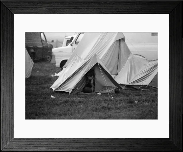 Framed Print : The Seasalter Pop Festival, Kent. 28th August 1976 Framed Print : The Seasalter Pop Festival, Kent. 28th August 1976