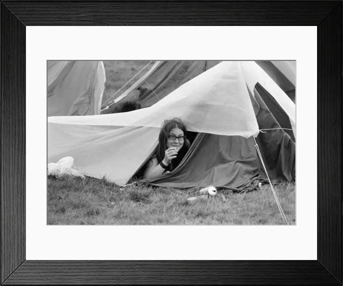 Framed Print : The Seasalter Pop Festival, Kent. 28th August 1976 Framed Print : The Seasalter Pop Festival, Kent. 28th August 1976