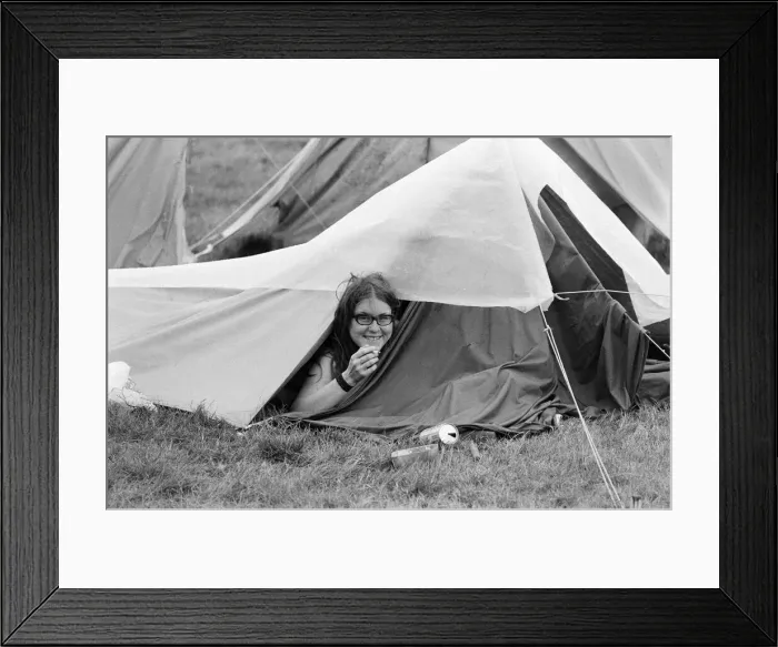 Framed Print : The Seasalter Pop Festival, Kent. 28th August 1976 Framed Print : The Seasalter Pop Festival, Kent. 28th August 1976