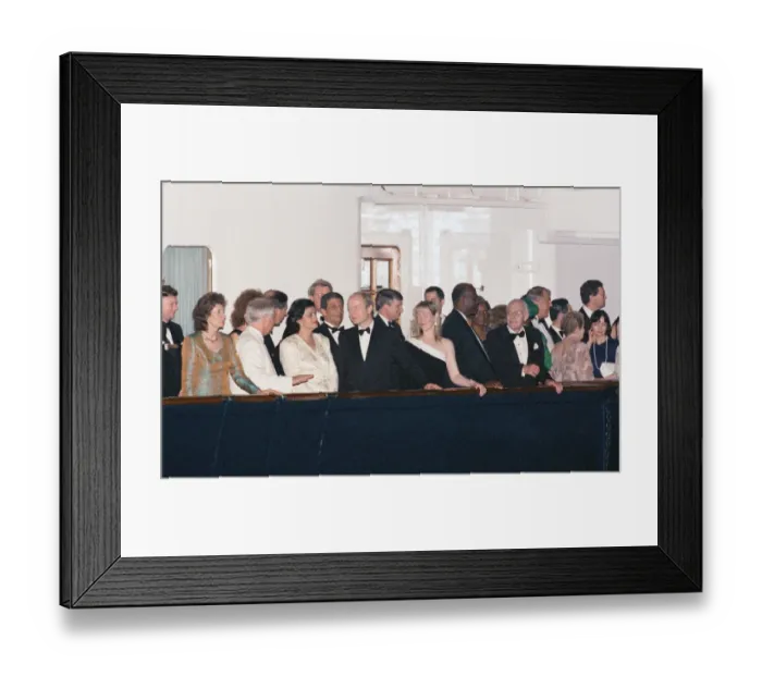 Framed Print : Chris Patten, the 28th and last Governor of Hong Kong, prepares for the official handover Framed Print : Chris Patten, the 28th and last Governor of Hong Kong, prepares for the official handover