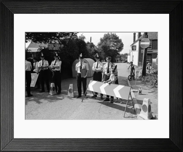 Framed Print : The Seasalter Pop Festival, Kent. 28th August 1976 Framed Print : The Seasalter Pop Festival, Kent. 28th August 1976