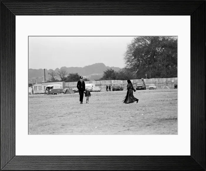 Framed Print : The Seasalter Pop Festival, Kent. 28th August 1976 Framed Print : The Seasalter Pop Festival, Kent. 28th August 1976