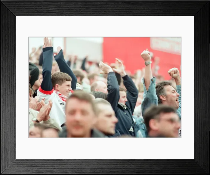 Framed Print : Sunderland 3-0 Everton, Premier league match at Roker Park