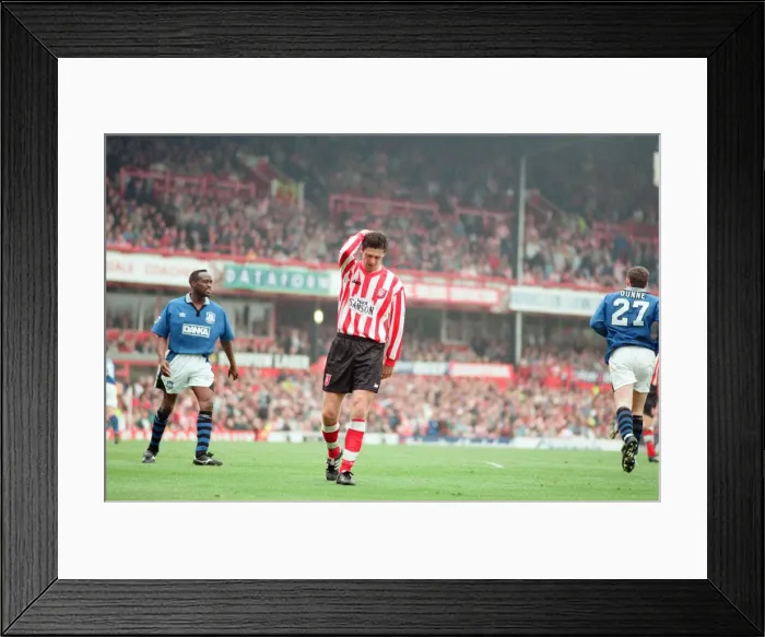 Framed Print : Sunderland 3-0 Everton, Premier league match at Roker Park Framed Print : Sunderland 3-0 Everton, Premier league match at Roker Park
