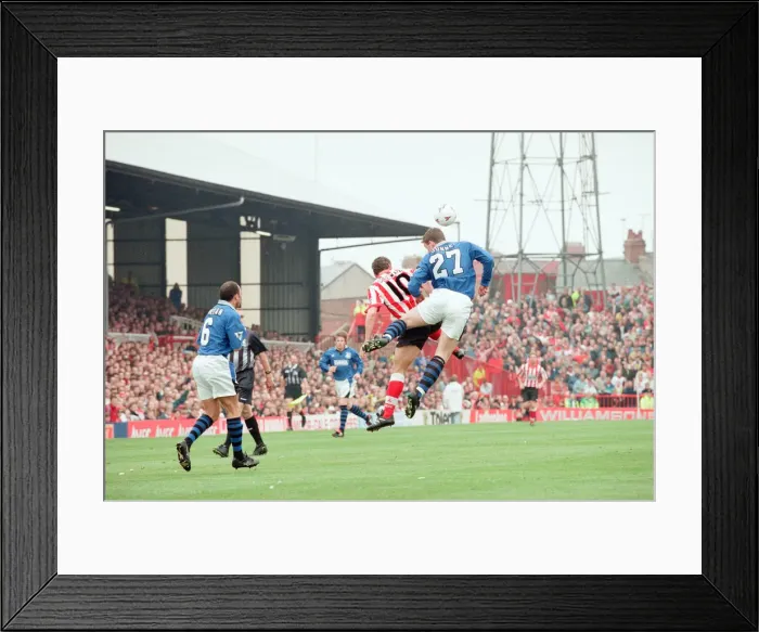 Framed Print : Sunderland 3-0 Everton, Premier league match at Roker Park Framed Print : Sunderland 3-0 Everton, Premier league match at Roker Park