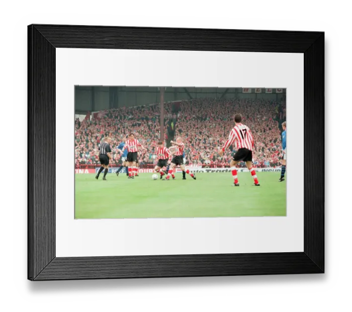 Framed Print : Sunderland 3-0 Everton, Premier league match at Roker Park Framed Print : Sunderland 3-0 Everton, Premier league match at Roker Park