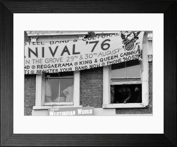 Framed Print : Cleaning-up began in the streets of Notting Hill after monday nights rioting following Framed Print : Cleaning-up began in the streets of Notting Hill after monday nights rioting following