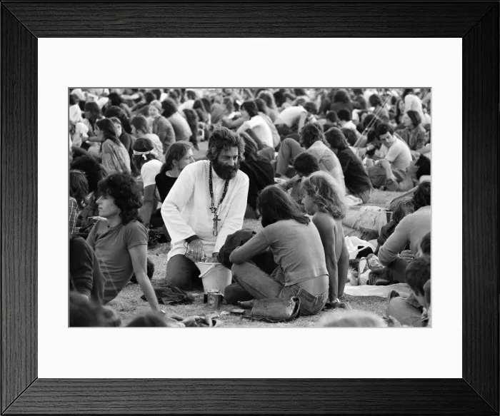 Framed Print : Mick the Vic, who is the Rev Michael Scott, Vicar at St Marks Church