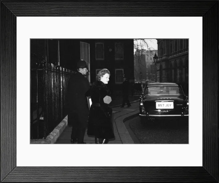 Framed Print : On 16 March 1976, Labour Prime Minister Harold Wilson (1916 - 1995 Framed Print : On 16 March 1976, Labour Prime Minister Harold Wilson (1916 - 1995