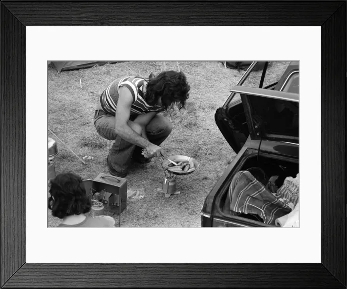 Framed Print : The Reading Festival held at Little Johns Farm. 27th August 1976 Framed Print : The Reading Festival held at Little Johns Farm. 27th August 1976