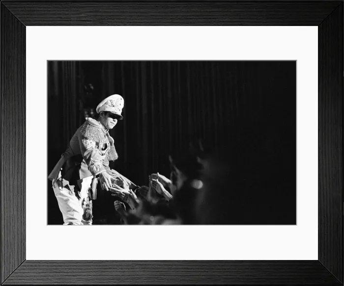 Framed Print : Elton John performing in concert at the Birmingham Odeon during his Framed Print : Elton John performing in concert at the Birmingham Odeon during his