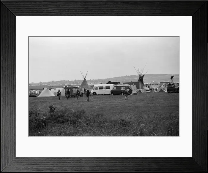 Framed Print : The Seasalter Pop Festival, Kent. 28th August 1976 Framed Print : The Seasalter Pop Festival, Kent. 28th August 1976