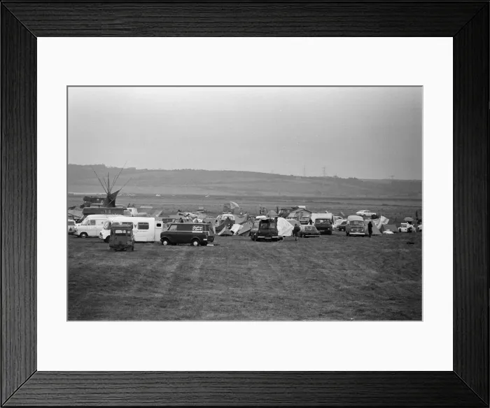 Framed Print : The Seasalter Pop Festival, Kent. 28th August 1976 Framed Print : The Seasalter Pop Festival, Kent. 28th August 1976
