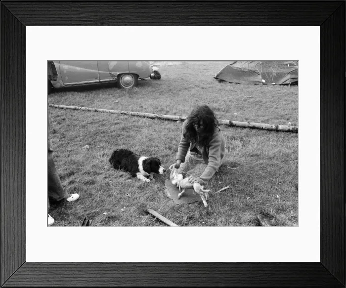 Framed Print : The Seasalter Pop Festival, Kent. 28th August 1976 Framed Print : The Seasalter Pop Festival, Kent. 28th August 1976