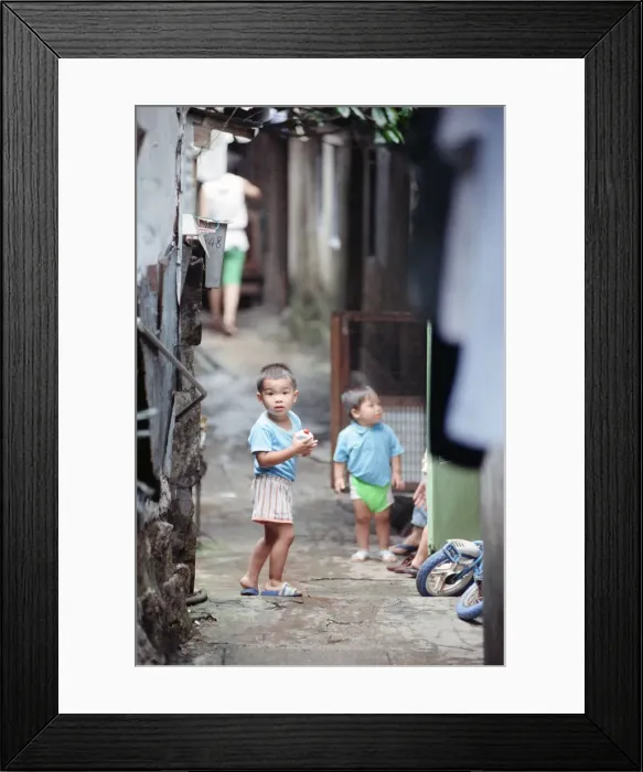 Framed Print : Feature on Hong Kong as former Conservative politician Chris Patten Framed Print : Feature on Hong Kong as former Conservative politician Chris Patten