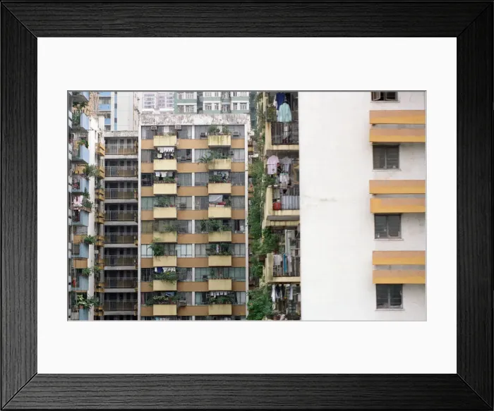 Framed Print : Feature on Hong Kong as former Conservative politician Chris Patten