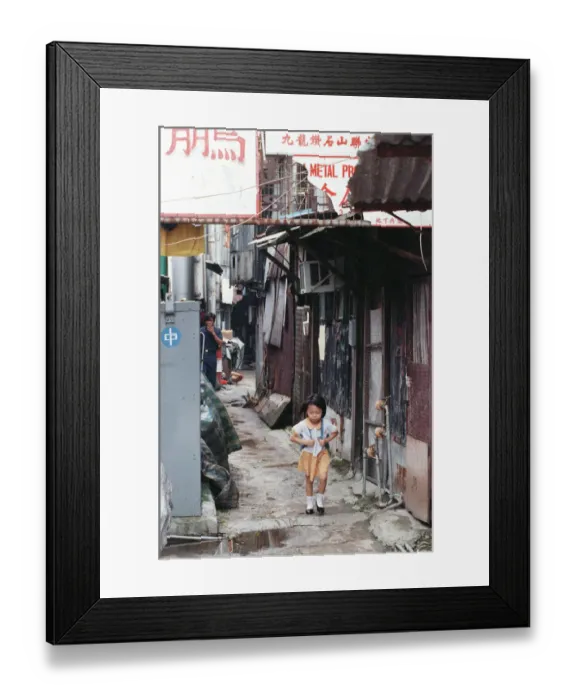 Framed Print : Feature on Hong Kong as former Conservative politician Chris Patten Framed Print : Feature on Hong Kong as former Conservative politician Chris Patten