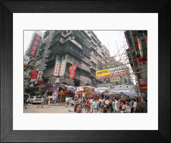 Framed Print : Feature on Hong Kong as former Conservative politician Chris Patten Framed Print : Feature on Hong Kong as former Conservative politician Chris Patten