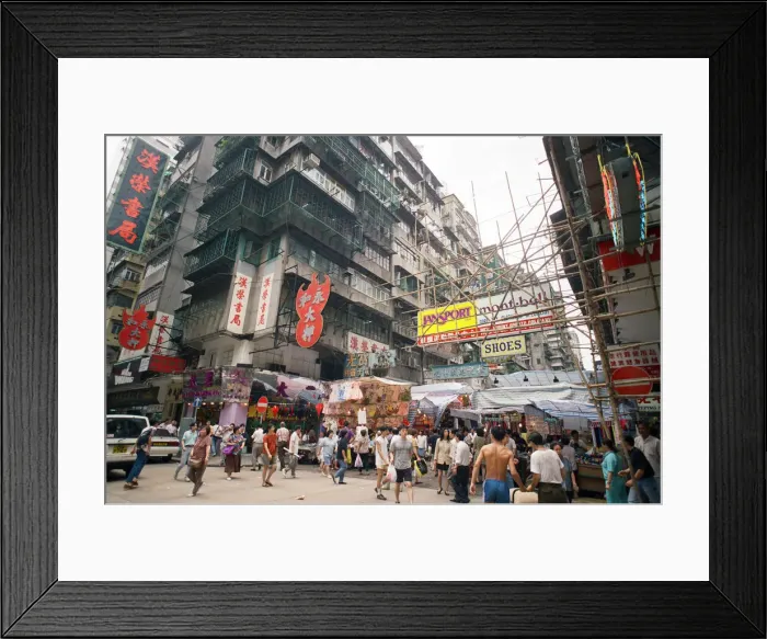 Framed Print : Feature on Hong Kong as former Conservative politician Chris Patten Framed Print : Feature on Hong Kong as former Conservative politician Chris Patten