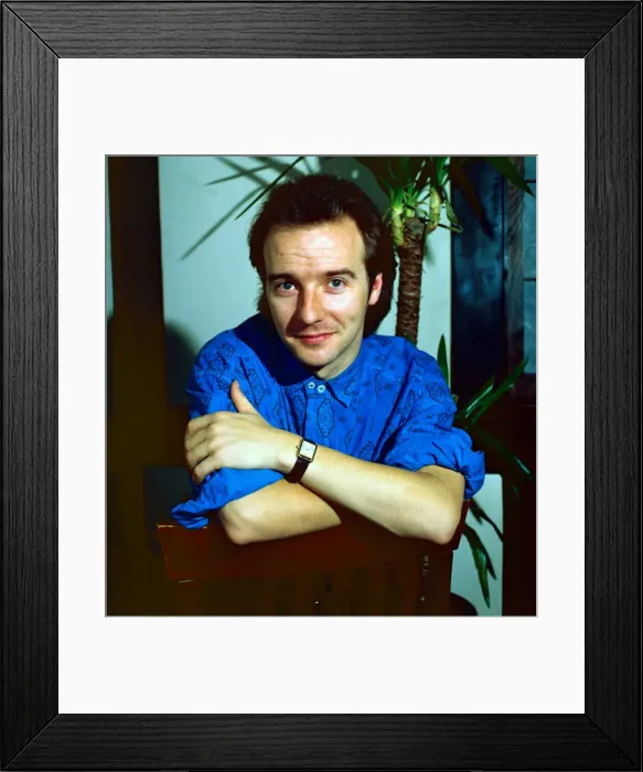 Framed Print : Midge Ure Scottish pop singer January 1986 Framed Print : Midge Ure Scottish pop singer January 1986