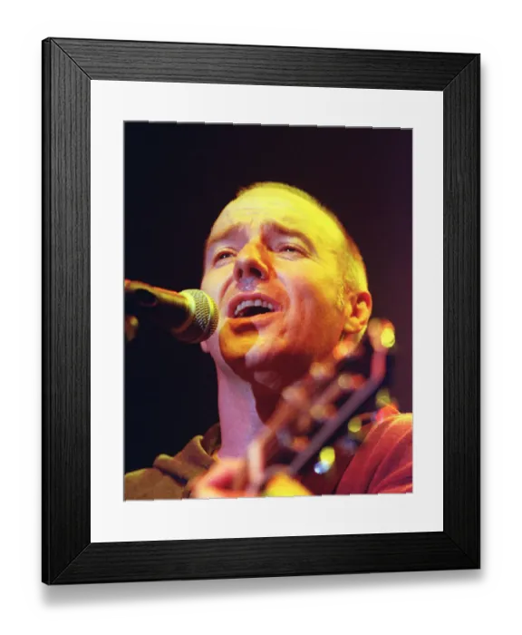 Framed Print : Midge Ure at Scotland Rocks for Kosovo concert May 1999 Framed Print : Midge Ure at Scotland Rocks for Kosovo concert May 1999