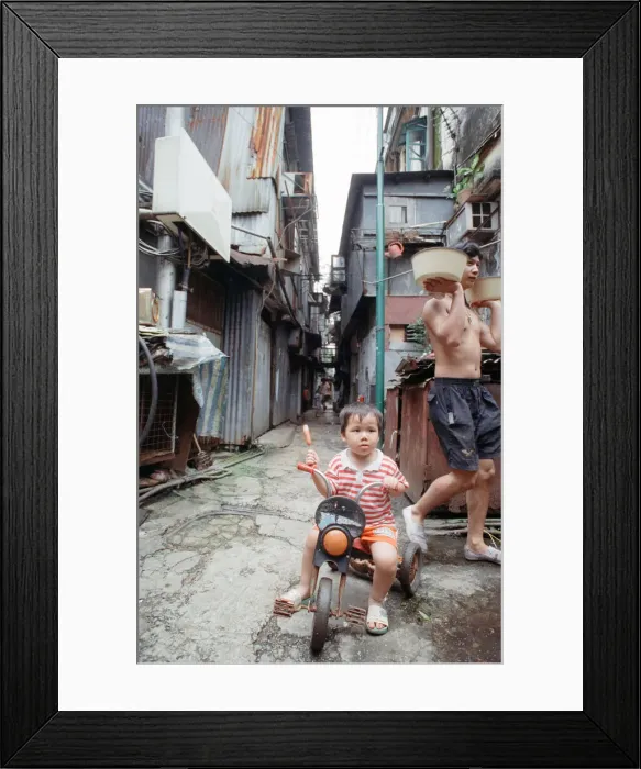 Framed Print : Feature on Hong Kong as former Conservative politician Chris Patten Framed Print : Feature on Hong Kong as former Conservative politician Chris Patten