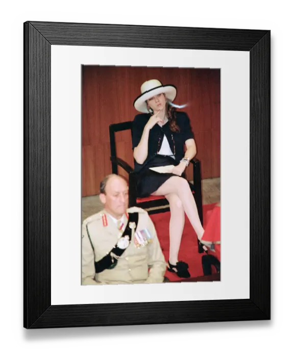Framed Print : Former Conservative politician Chris Patten, who lost his Bath seat in the 1992 General