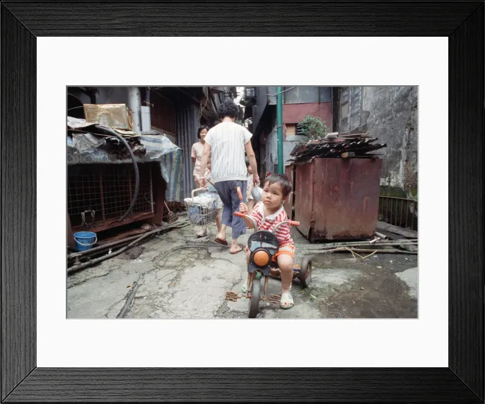 Framed Print : Feature on Hong Kong as former Conservative politician Chris Patten Framed Print : Feature on Hong Kong as former Conservative politician Chris Patten