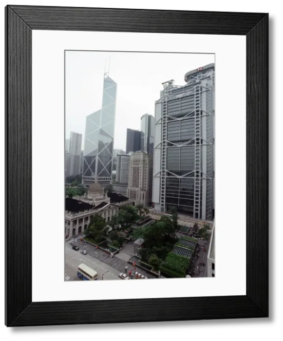 Framed Print : Feature on Hong Kong as former Conservative politician Chris Patten Framed Print : Feature on Hong Kong as former Conservative politician Chris Patten