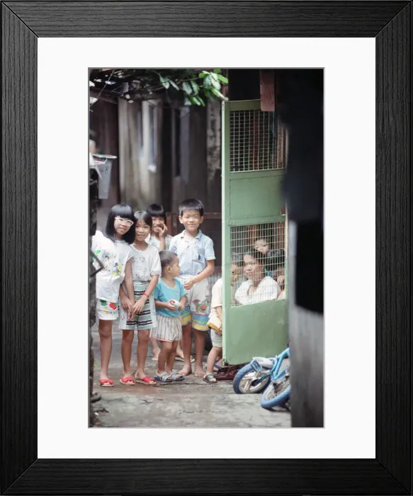 Framed Print : Feature on Hong Kong as former Conservative politician Chris Patten Framed Print : Feature on Hong Kong as former Conservative politician Chris Patten