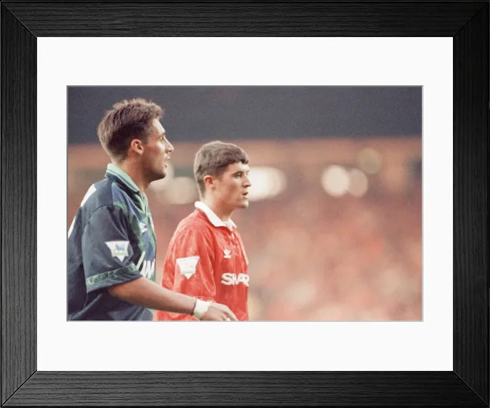 Framed Print : Manchester United v Sheffield United, Premier League match at Old Trafford Framed Print : Manchester United v Sheffield United, Premier League match at Old Trafford