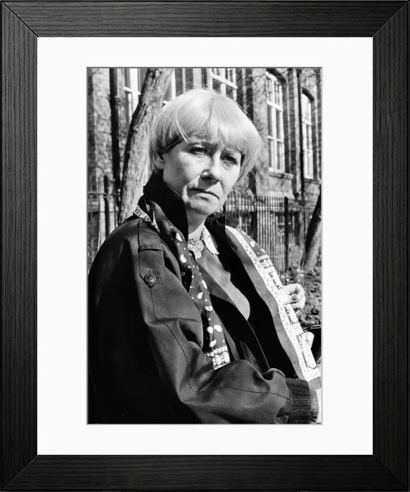 Framed Print : Actress Liz Dawn. 10th April 1982 Framed Print : Actress Liz Dawn. 10th April 1982