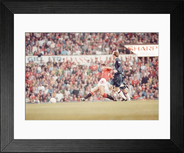 Framed Print : Manchester United v Sheffield United, Premier League match at Old Trafford
