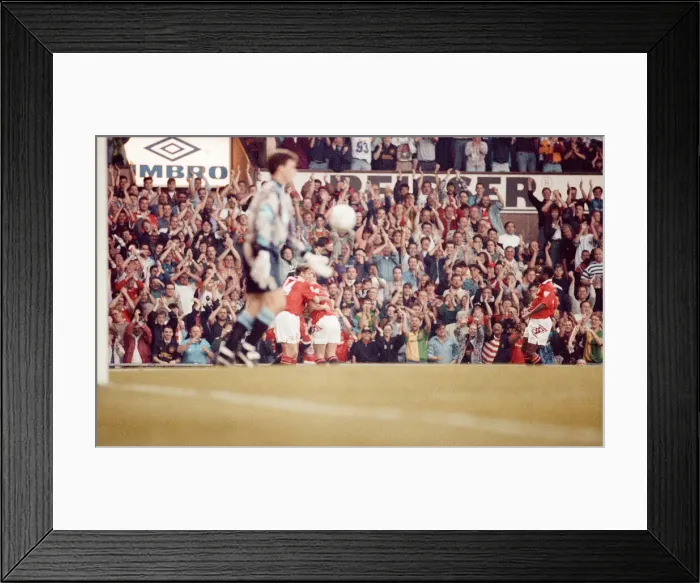 Framed Print : Manchester United v Sheffield United, Premier League match at Old Trafford