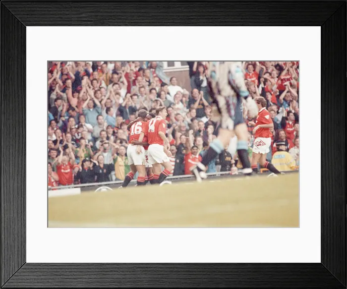 Framed Print : Manchester United v Sheffield United, Premier League match at Old Trafford Framed Print : Manchester United v Sheffield United, Premier League match at Old Trafford